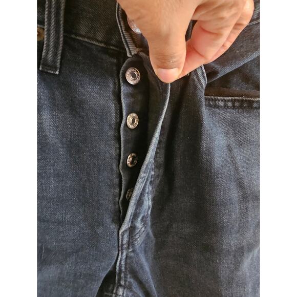 Re/done High Rise Ankle Crop Womens size 27 - Picture 6 of 11